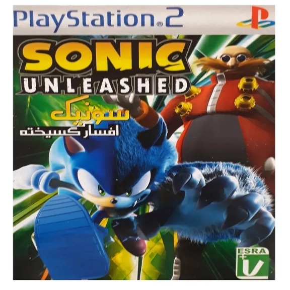 بازی sonic unleashed مخصوص ps2