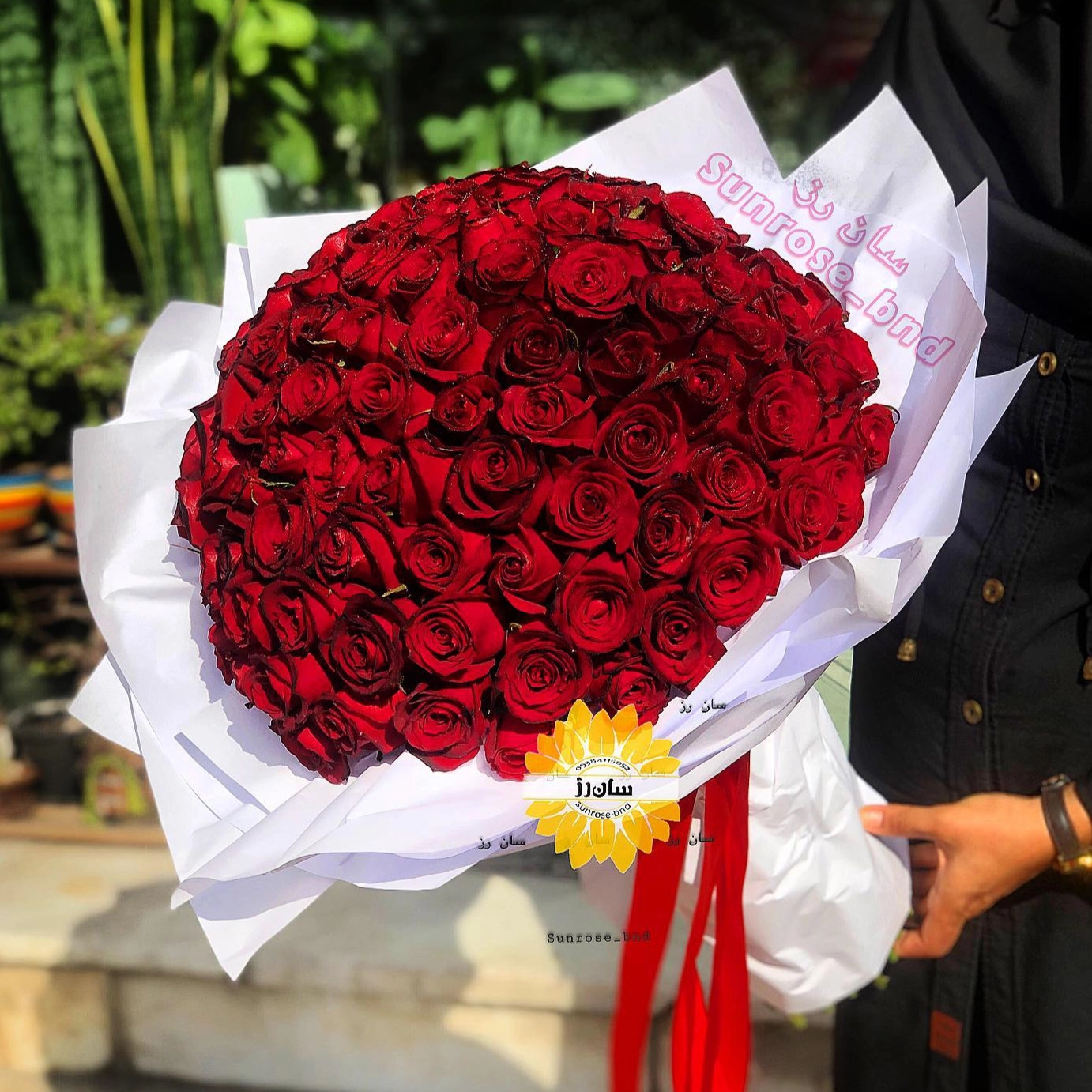 دسته گل های گلفروشی سان