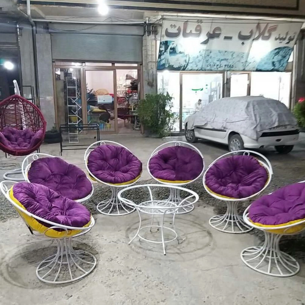 صندلی طاووسی نشیمن راحتی