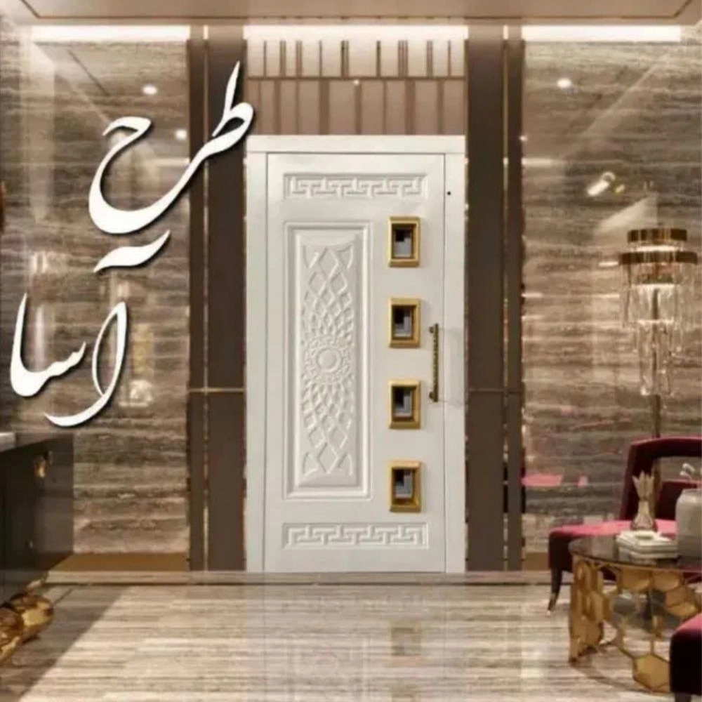 درب آسانسور لولایی طرح آسا