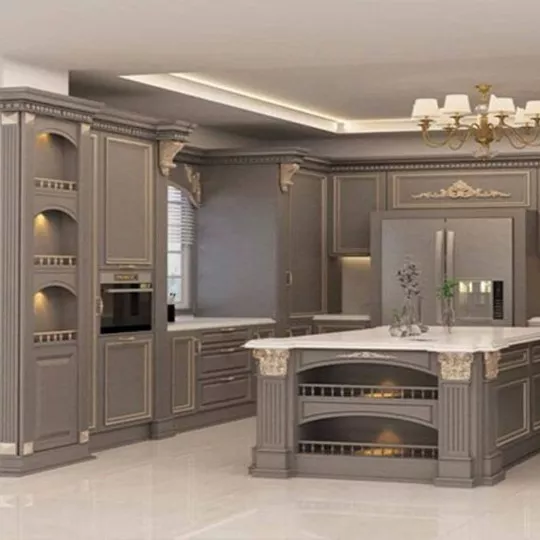 طراحی کابینت و کمد دیواری کاج 1
