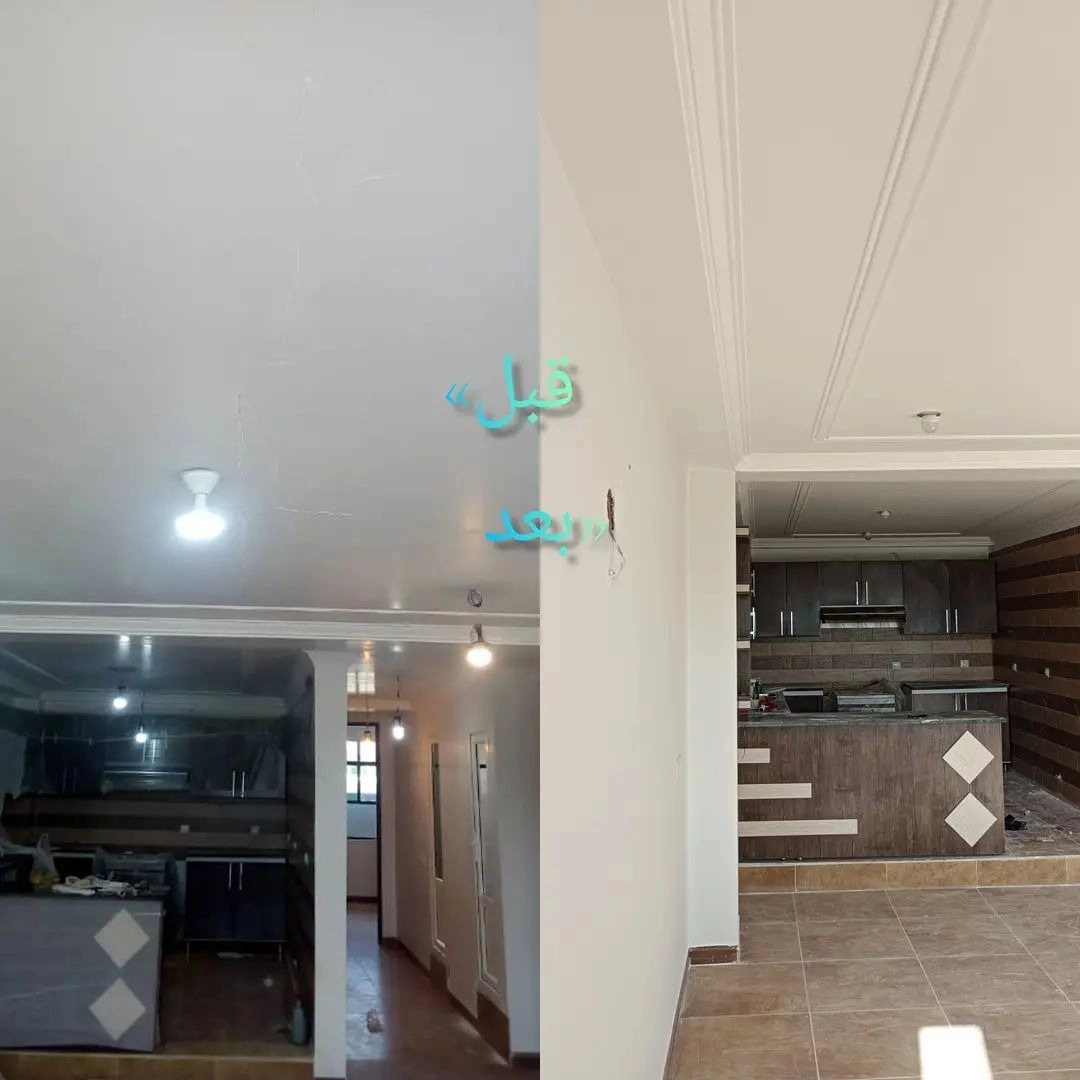 اجرای رنگ‌ اکریلیک فیلی با زیر کاری تکسچر