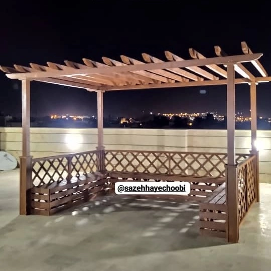 پرگولا چوبی