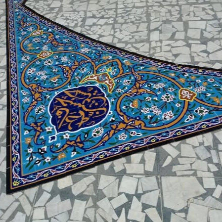 نماکاری و کاشی کاری اماکن مذهبی