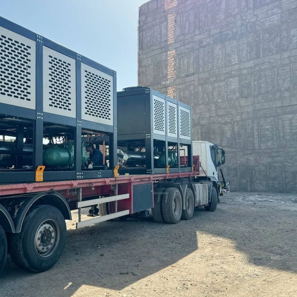 تابلو برق چیلر 140 تن هواخنک مجهز به PLC