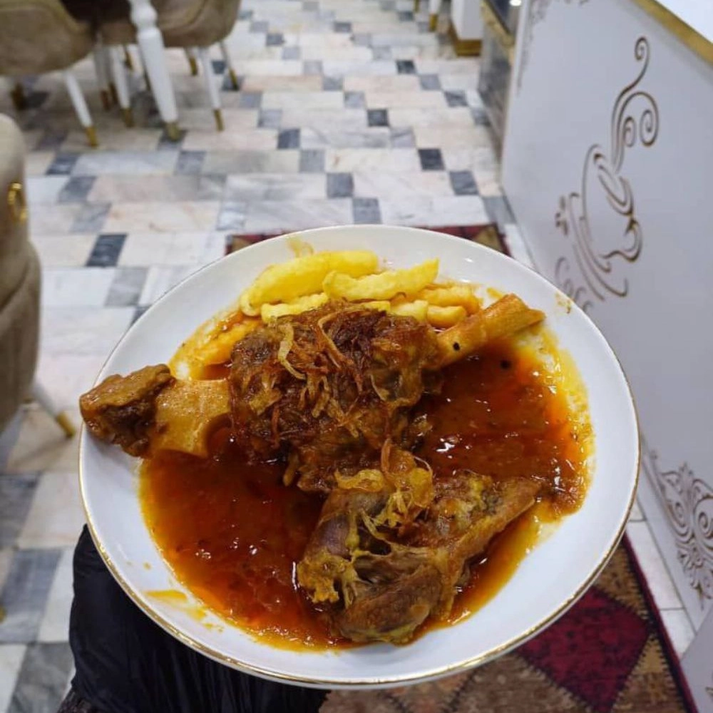 ماهیچه گوسفندی با برنج ۲۰۰گرمی