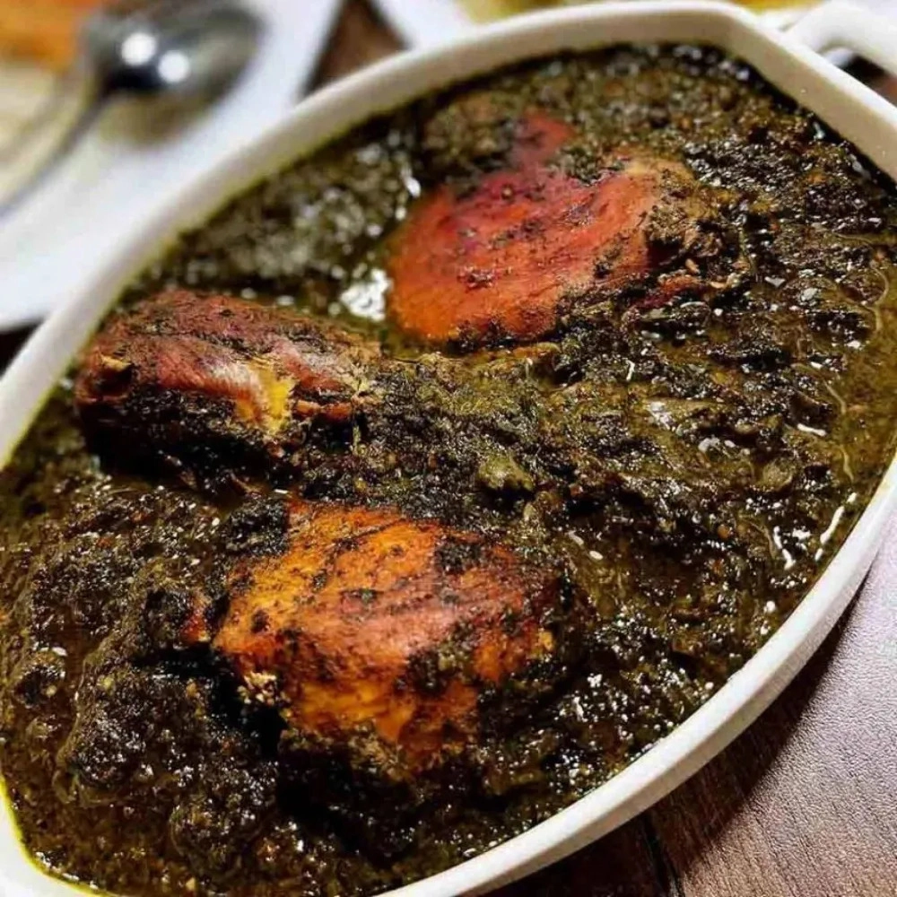 چلو مرغ ترش