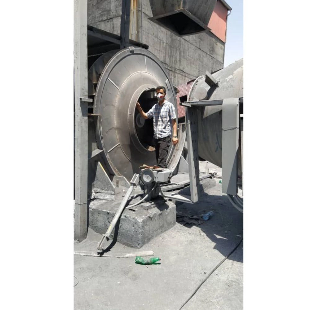 بالانس پروانه فن سانتریفیوژ با قطر 300cm و وزن 3000kg