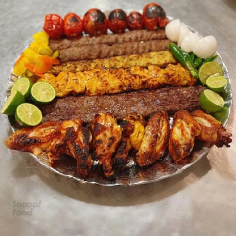 سینی کباب چهار نفره