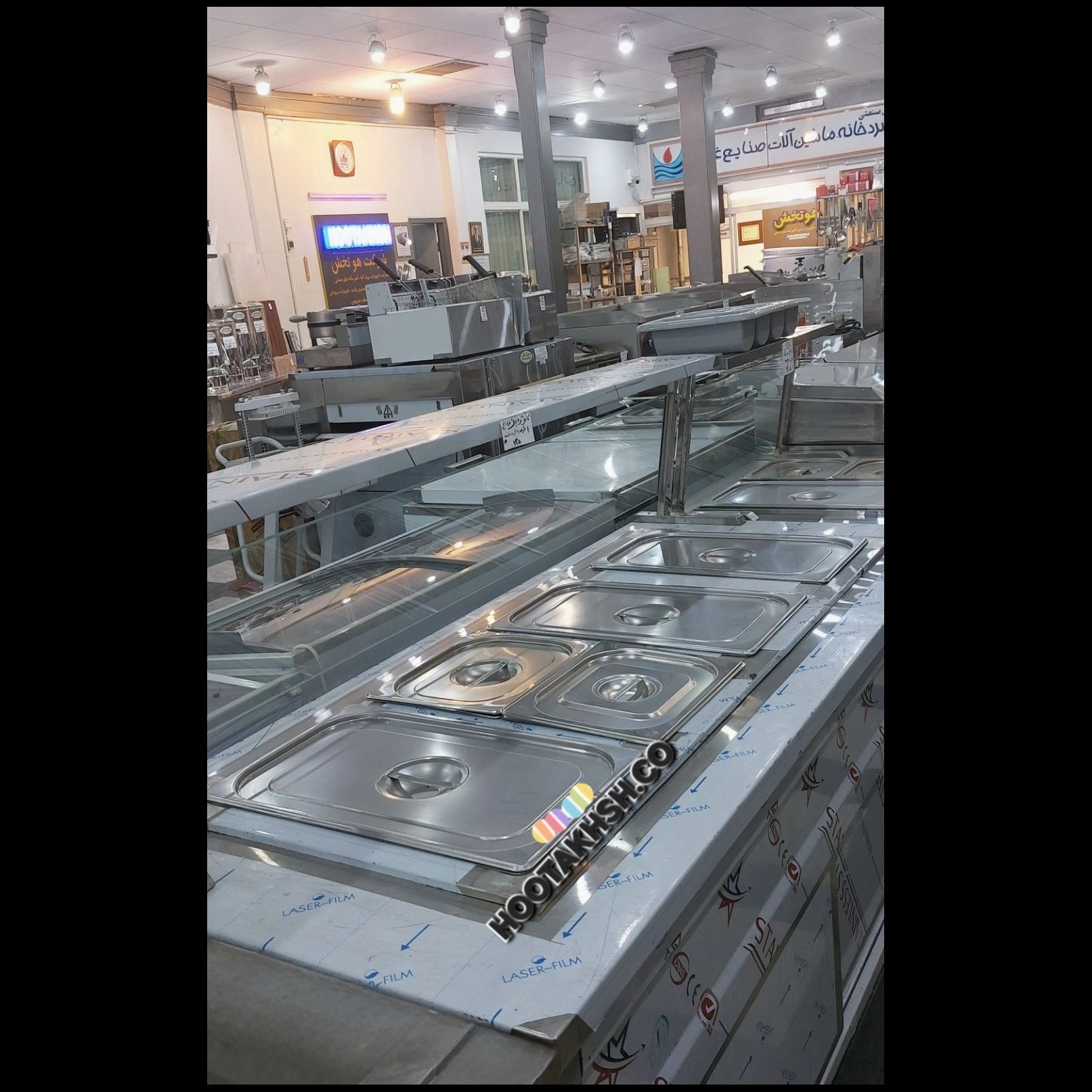 کانتر گرم استنلس استیل