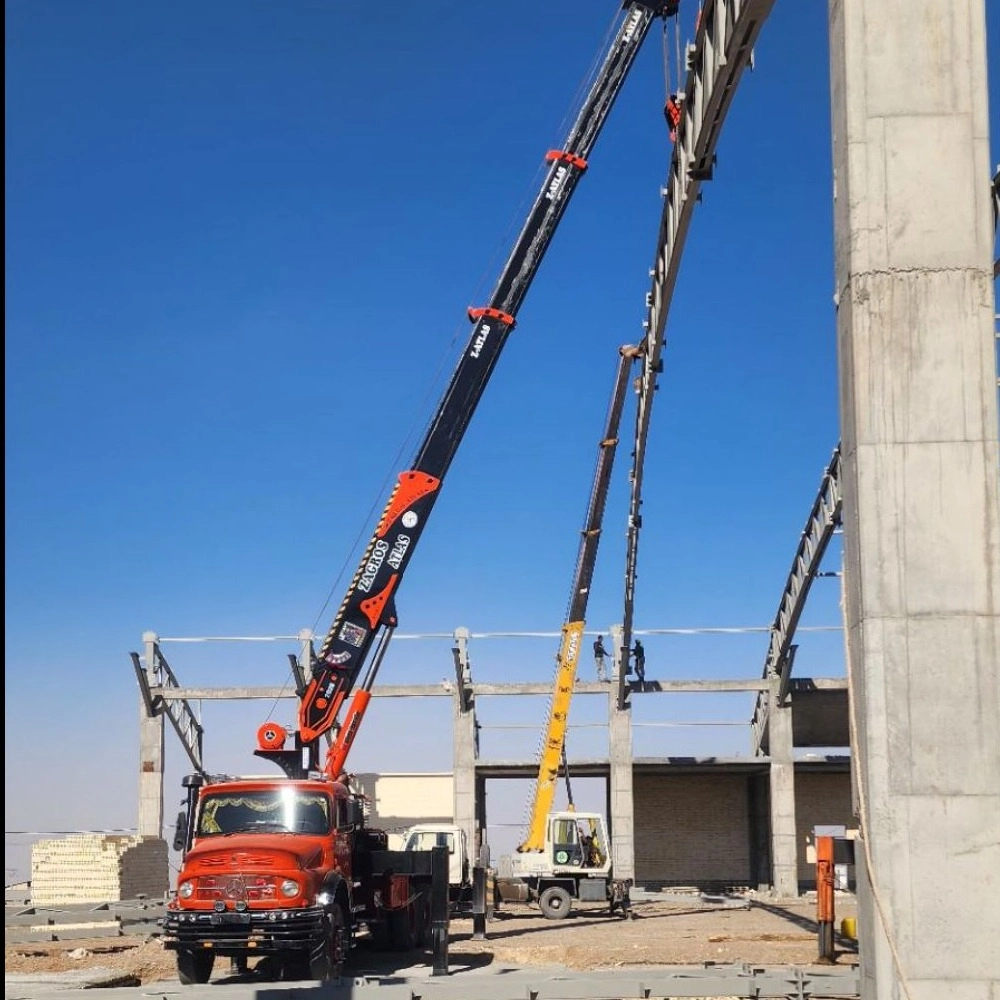 استراکچر جابجایی بار در اصفهان