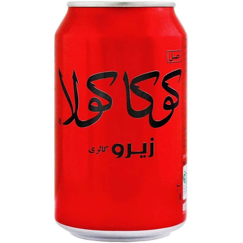 کوکا زیرو قوطی کوکا زیرو قوطی