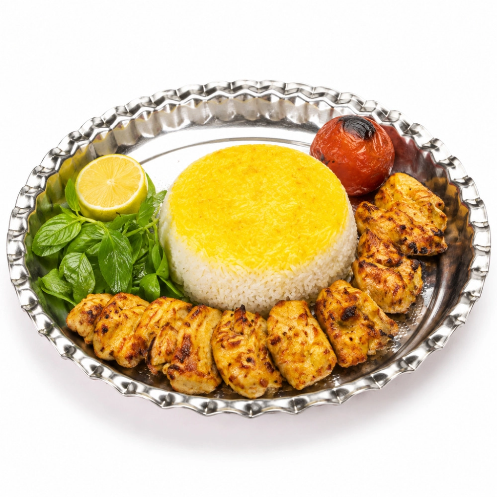 چلوجوجه کباب(ران)