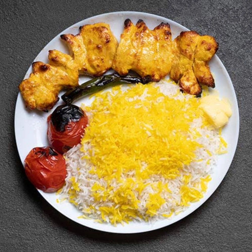 چلو جوجه 120 گرمی  زعفرونی